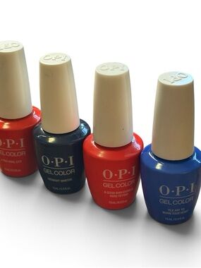 Bundle of 4 OPI gel polish